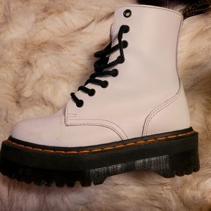 These beautiful size 4 😍 white Docs. are in amazing condition! Fit like 5.5